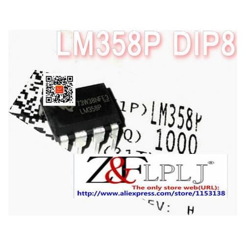 LM358P LM358 DIP-8 DUAL OPERATIONAL AMPLIFIERS New Original 50pcs/lot