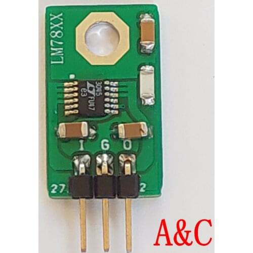 LT3045 linear regulated power supply module low noise RF radio frequency DAC multiple voltage compatible LM78XX