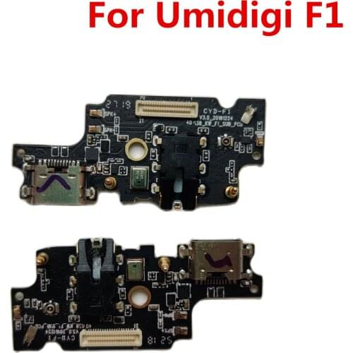 New Original For UMI UMIDIGI F1 Cell Phone USB Board Charging Dock Plug Repair Headphone Jack Audio Earphone Charge Plug