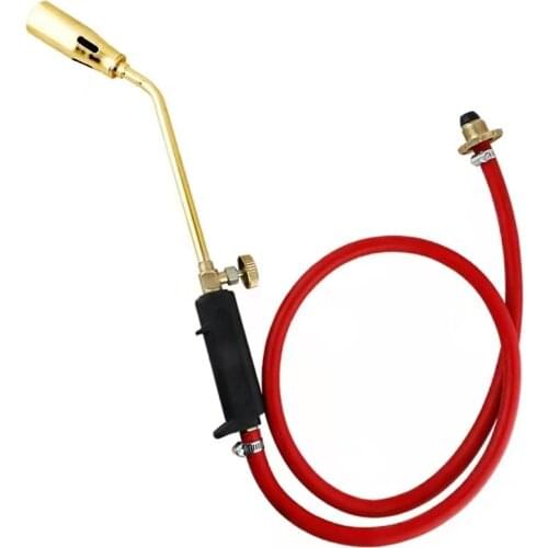 Plumber Torch Liquefied Gas Torch Road Pipe Metal Welding Flame Blow Heating Gun Roofing Ignition Soldering Gas Blowtorch