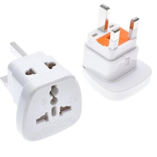 Universal Hong Kong Singapore Malaysia United Kingdom copper power charger USA india HK EU US AU to UK adapter fused plug