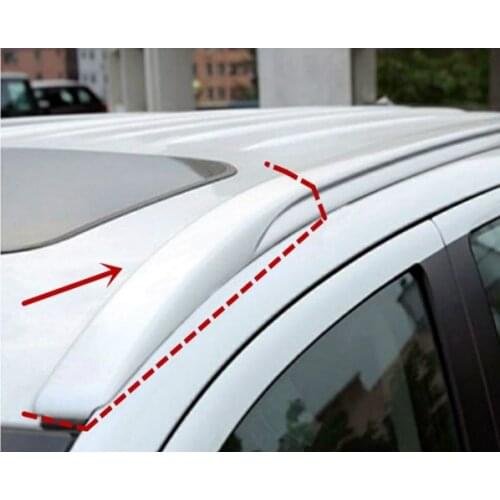 High-quality ABS Chrome For Mitsubishi ASX 2013-2019 Luggage Rack Cover Cover Rack Cover Car styling Accessories