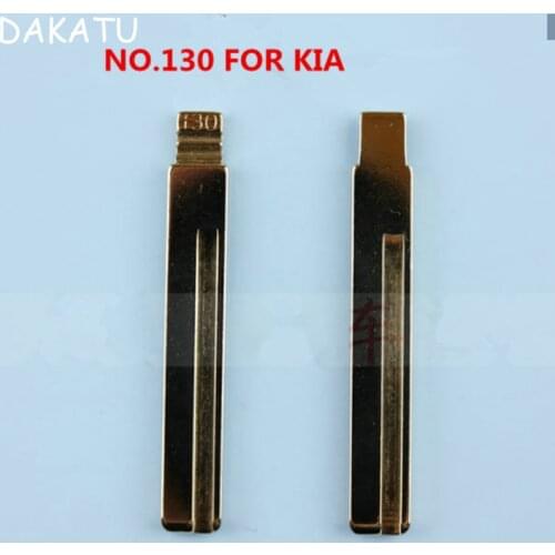 DAKATU 129# 130# Replacement Flip Remote Key Blade Car Key blank For Hyundai Flip Remote Key(HY20 Right Left Blade)