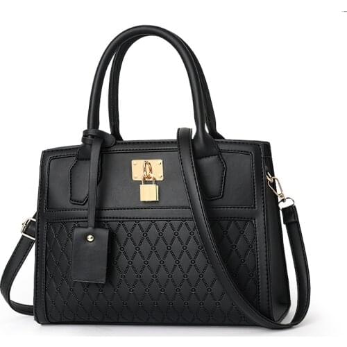 YINGPEI Women Bag Vintage Casual Tote Top-Handle Women Messenger Bags Shoulder student Handbag Purse Wallet Leather 2021 New