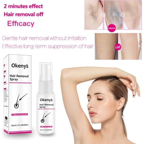 20/30ml Hair Removal Sprays Painless Depilatory Cream Stop Hair Growth Bikini Intimate Inhibitor Mild Nourish Hair Remover TSLM1