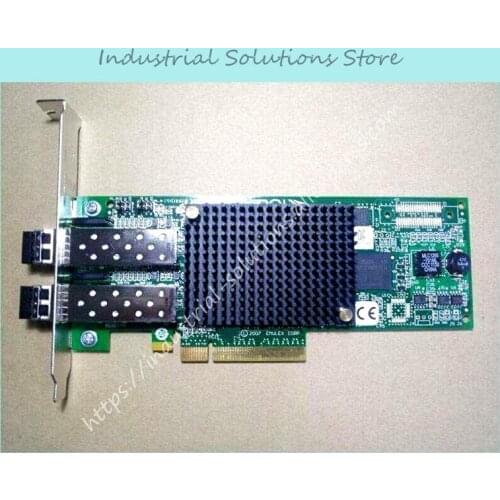 8G HBA Card PCI-E Dual Card LPE12002 Fiber 100% Tested Perfect Quality