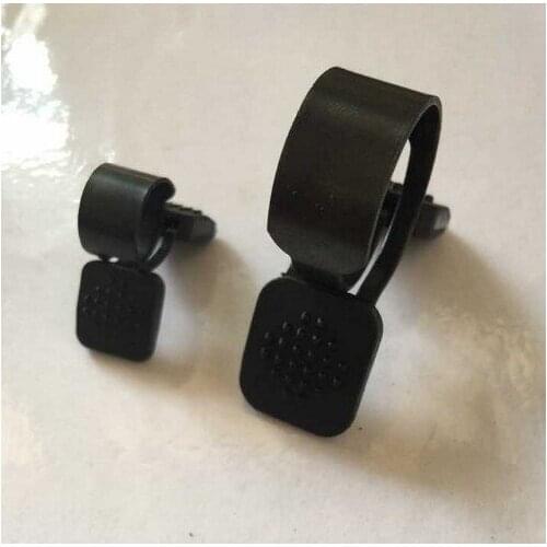 Free shipping 10pcs Hand Pinch Throat Hoop Steel Belt Fastener Plastic Sleeve Easy Hand Pinch Without Tools