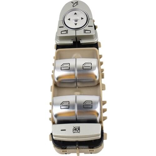 ABS Material Driver Side Central Window Lock Switch Control Button A2229052004 A2139054803 For Mercedes-Benz S560 S550 S600 S63
