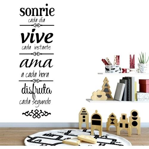 Creative Spanish Sentence House Decoration Accessories For Living Room Bedroom Decor House Decoration