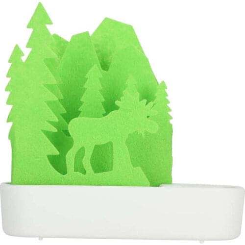 Lamp Set Pet Brooder Supplies Reptile Humidifier Simulation Plant Flower Humidifier Fit for Lizards Turtles Small Snake