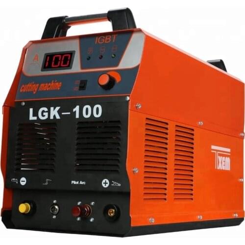 LGK-100 100% duty cycle lgk cut steel metal pipe igbt inverter dc air 100 plasma cnc cutter