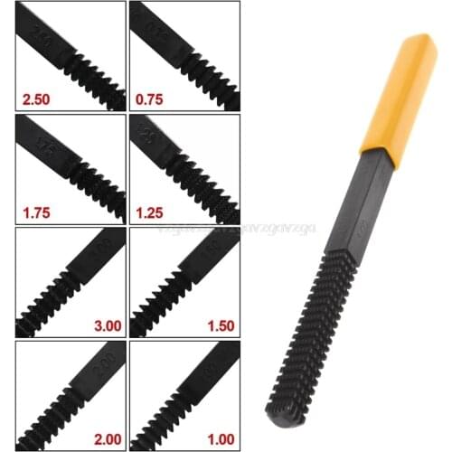 Thread Repair Restoration File Teeth Correction Metric Hardware Mini DIY Tools D13 19 Dropship