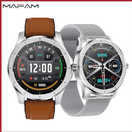 MAFAM MX10 Smart Watch Full Touch Screen Bluetooth Call Watch 512M Memory to Storage Music IP68 Waterproof Fitness Watch