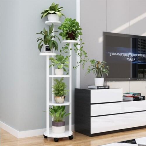 Living Room Flower Rack multi-layer flower pot flower rack radish hanging basket balcony flower rack