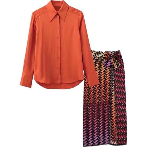 Vee Top High Waist Skirts For Women