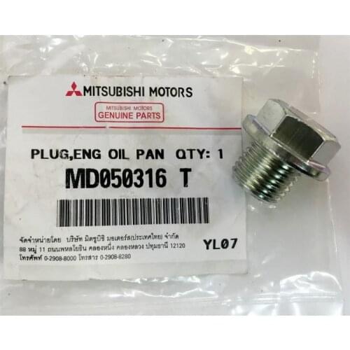 Oil pan screw for Mitsubish i LANCER OEM: MD050316