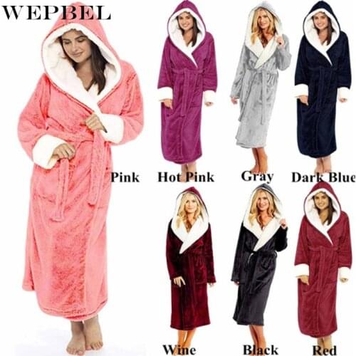 Wepbel Women's Long Robes