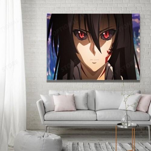 Japanese Decorative Pictures Anime Akame ga KILL! Character Home Decor Wall Canvas Poster