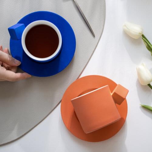 YIJIAXIAOWU Coffee Cups And Saucers