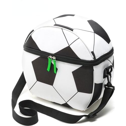 10L Funny Footable Print Oxford Lunch Bag Insulated Waterproof Bag For Mom And Baby Cooler Food Storage Outdoor Picnic Bag