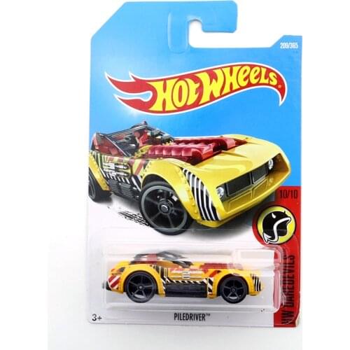 2017-209 Hot Wheels PILEDRIVER Mini Alloy Coupe 1/64 Metal Diecast Model Car Kids Toys Gift