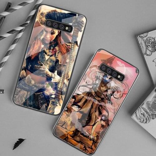 Horizon Zero Dawn Phone Case Tempered Glass For Samsung S20 Plus S7 S8 S9 S10 Plus Note 8 9 10 Plus