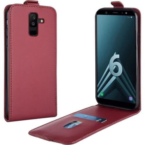 Flip Case for Samsung Galaxy A6+ 2018 A605 A605F SM-A605FN Leather Case for Samsung A6 Plus 2018 A605 Phone Case