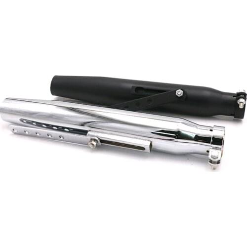 Motorcycle Exhaust Muffler Escape Slip-On Pipe Fit Motorbike Scooter ATV Dirt Bike Moped for Most Motorcycle ATV Harley