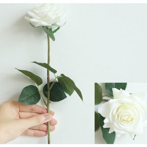 Artificial Flowers Home Decorations Fake Rose Bouquet For Wedding Party Bride Holding Flower DIY