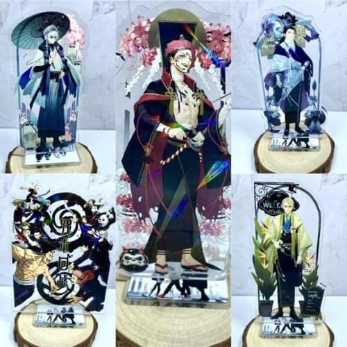 2021 Hot Japan Anime Stand Sign Jujutsu Kaisen New Style Acrylic Figure Stand Model Plate Desk Decor Cosplay Xmas Stand Gift