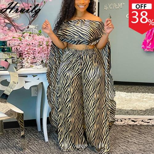 Novelty Women Two Piece Outfits Elastic Waist Loungewear Women Pullover Striped Printing Office Lady Two Piece Set Women