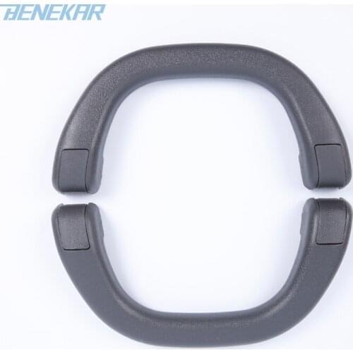 Benekar 2x Left Right A Pillar Roof Dark Grey Handle for Mitsubishi Pajero Montero MK2