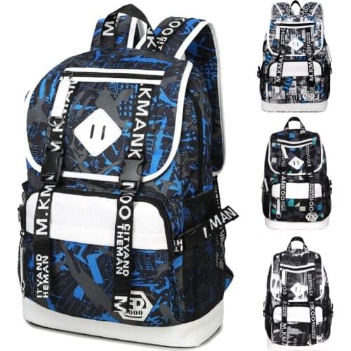 14 15 15.6 Inch with USB Interface Oxford Nylon Laptop Notebook Backpack Bags Case School Backpack for Men Women Student Travel