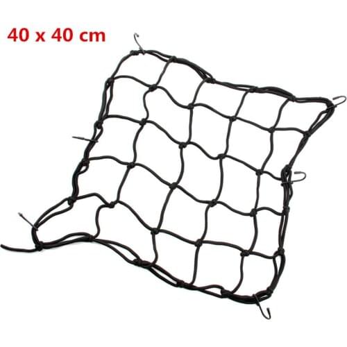 Universal Bungee Cargo Net Motorbike Helmet Mesh Storage Motorcycle Helmet Bungee Luggage Hold Down Storage Cargo Organiser Nets