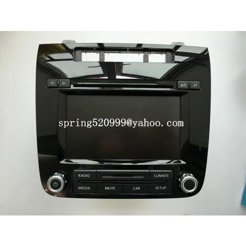 Alpine 6 Disc CD changer Audio Media For VW RCD550 7P6035162B P6035195D VW Touareg 7P Stereo Radio with touch screen