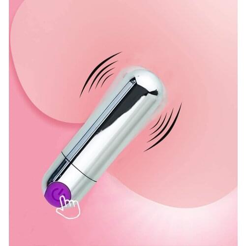 Whisper Quiet 10 Function Vibrating Bullet Powerful Vibrations Rocking Your Clit And Vagina Adult Sex Toys For Women
