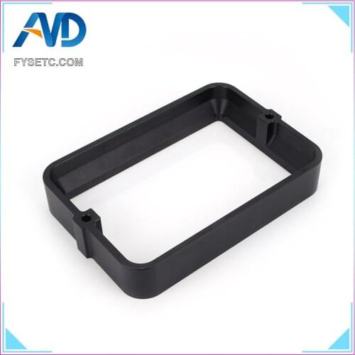 178*120*30mm Material Rack For DLP SLA 3D Printer Anodized Aluminium Resin Vat For Photon FEP Film Steel Ring Installed Metal