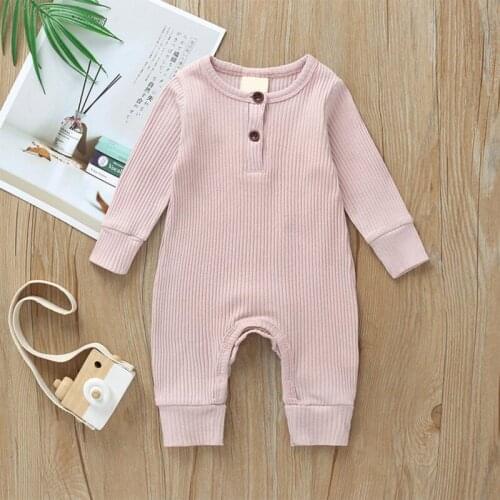 Bobora Baby Overalls newborn Jumpsuit Baby Girl long sleeve babysuit Piece Outfit Playsuit Cotton Print Infant Clothing