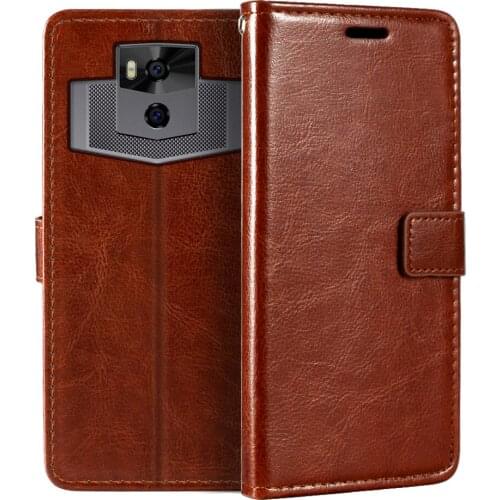 Case For Ulefone Power 5 Wallet Premium PU Leather Magnetic Case Cover With Card Holder And Kickstand For Ulefone Power 5S