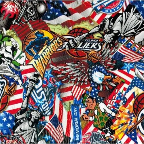 CSCY993 1m wide water transfer 10m length cartoon design hydrographics film