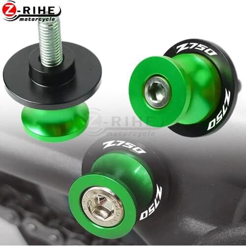 For KAWASAKI Z750 Z 750 2003-2012 2004 2005 2006 2007 2008 2009 2010 10mm Motorcycle Accessories Swingarm Sliders Spools Screw