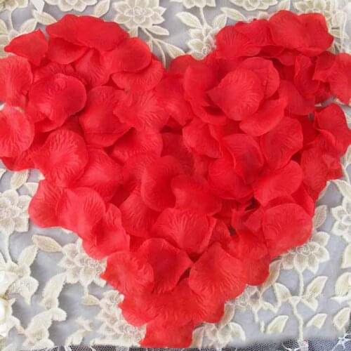 Tanpell Rose Nonwovens Petals Wedding Decoration Artificial Flowers Home Decor Engagement Celebrations Party Decoration