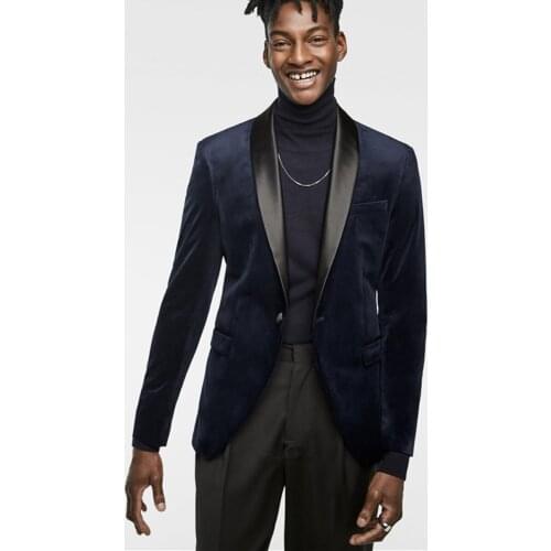 Handsome Groomsmen Shawl Lapel Groom Tuxedos Wedding Dress Men Suits Blazer Prom Dinner (Jacket+Pants+Tie) K338