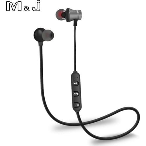 Magnetic Wireless bluetooth Earphone XT11 music headset Phone Neckband sport Earbuds Earphone with Mic For iPhone Samsung Xiaomi