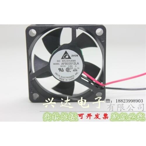 New 3510 3.5cm 3.5CM Double Ball 12V0.06A AFB03512LA Fan