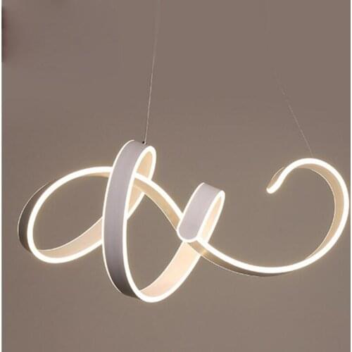 Led ceiling lamp atmospheric living room lamp round personality creative minimalist Nordic office restaurant lamp post modern