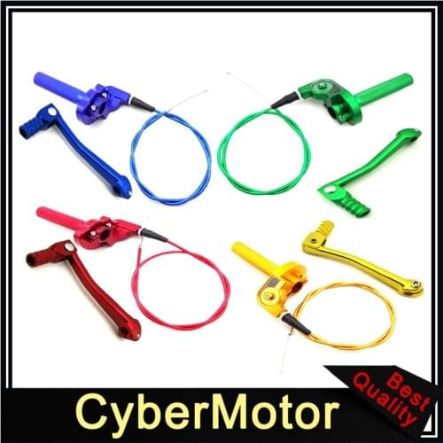Twist Throttle Cable 11mm Gear Shifter Lever For Chinese 50cc 70cc 90cc 110cc 125cc 140cc 150cc 160cc Pit Dirt Bike Motorcycle