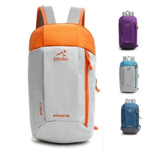 Backpack Leisure Small Backpack Travel Sports Men and Women Outdoor Mini Bag Tide Canvas Bag