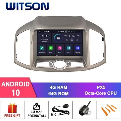 WITSON Android 10.0 IPS HD Screen for CHEVROLET NEW CAPTIVA 2012 Car Multimedia Player Stereo AutoAudio GPS Navigation DVD Video