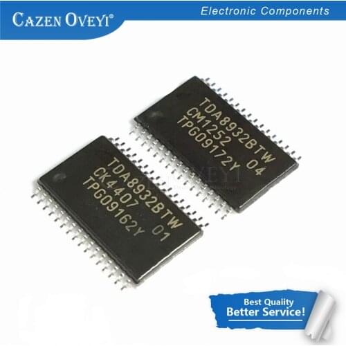 1pcs/lot TDA8932BTW TDA8932BT TDA8932B TDA8932 TSSOP-32 In Stock